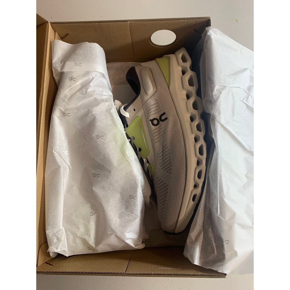 On Cloudstratus 3 Womens Running Shoes Pearl Ivory 3WD30122143 Size 9 - Picture 10 of 14